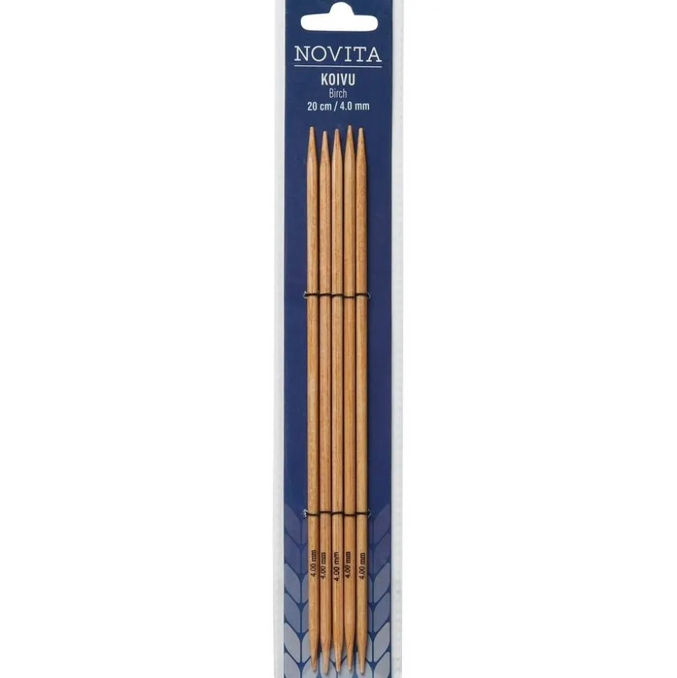 Novita Sukkapuikot Koivu 4.0 20 cm