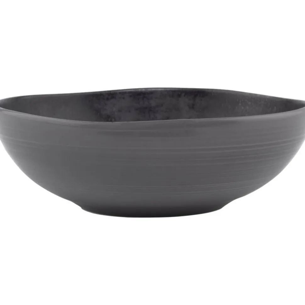 Pentik Kivi lautanen syvä tummanharmaa 20 cm 0,95 L
