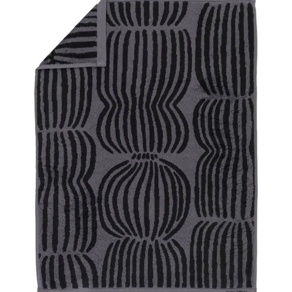 Pentik Vilja käsipyyhe musta 50x70 cm