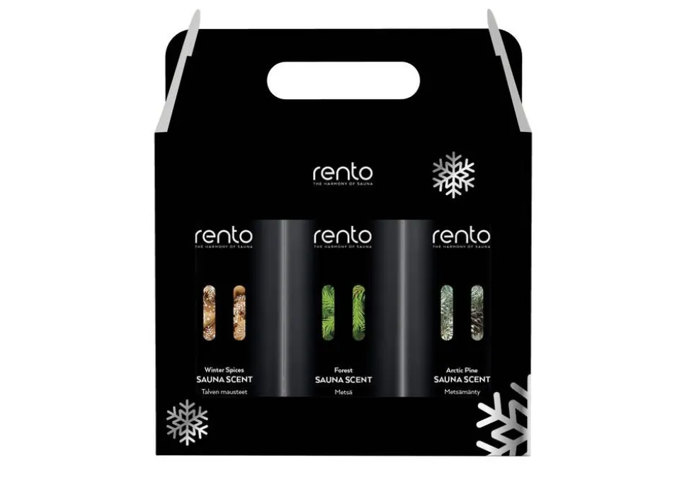 Rento löylytuoksu limited edition lahjapakkaus 3 x 400 ml