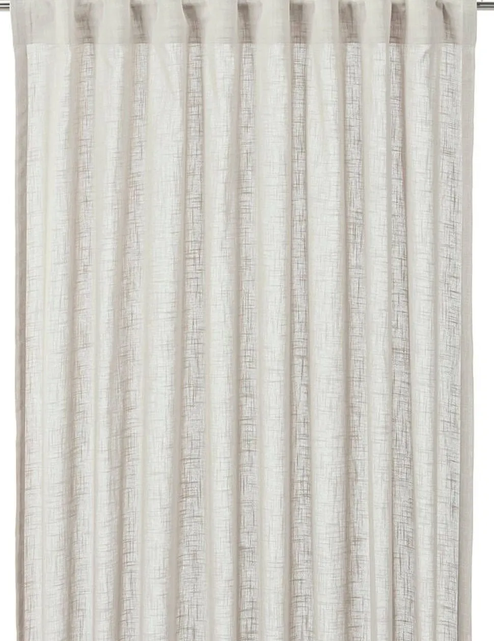 Svanefors verhot Otila 125x250 cm beige 2 kpl