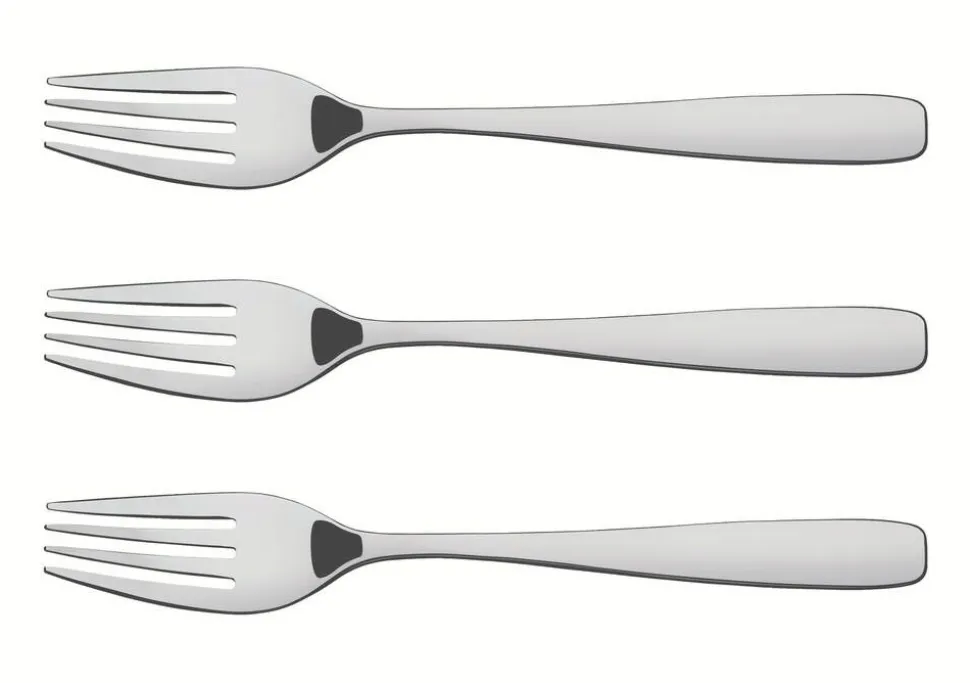 Tramontina Essentials ruokailuhaarukat 20 cm 3 kpl