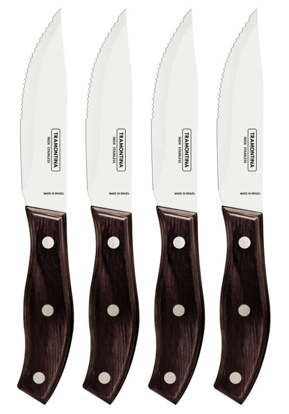 Tramontina pihviveitset Jumbo premium polywood 4kpl
