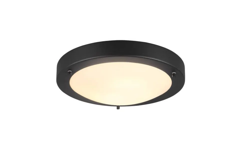 Trio Lighting kattovalaisin Condus H2O E27 mattamusta
