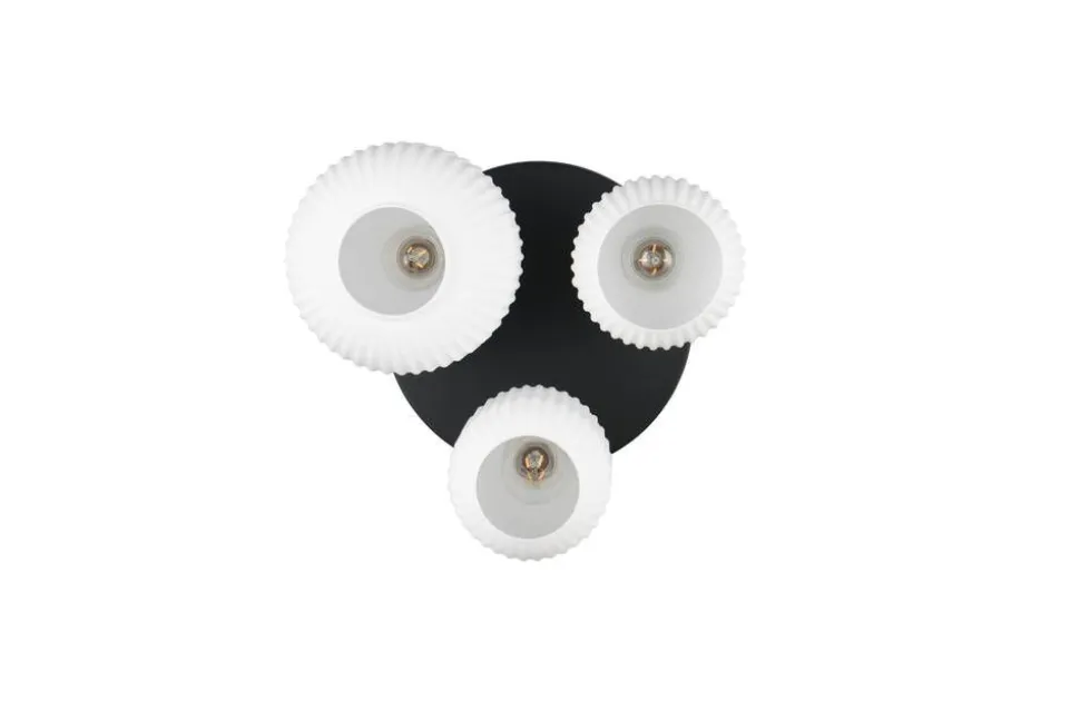 Trio Lighting kattovalaisin Diva 3-os E27 mattamessinki/valk