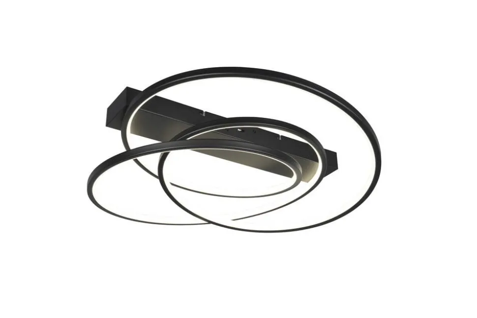 Trio Lighting kattovalaisin Darvin LED mattamusta