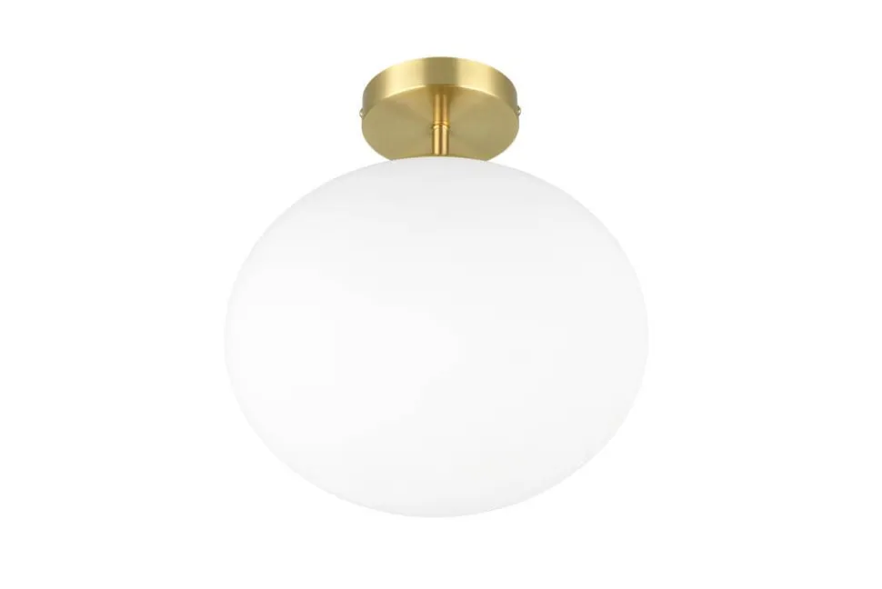 Trio Lighting kattovalaisin Fomento E27 mattamessinki/valkoi