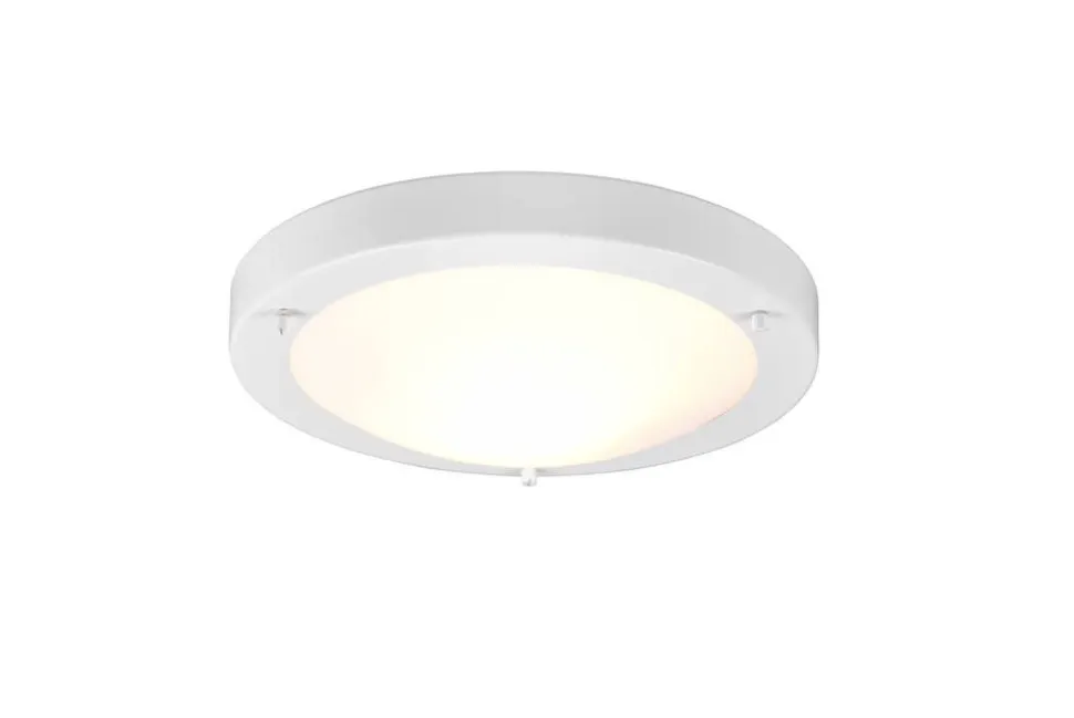 Trio Lighting kattovalaisin Condus H2O E27 valkoinen