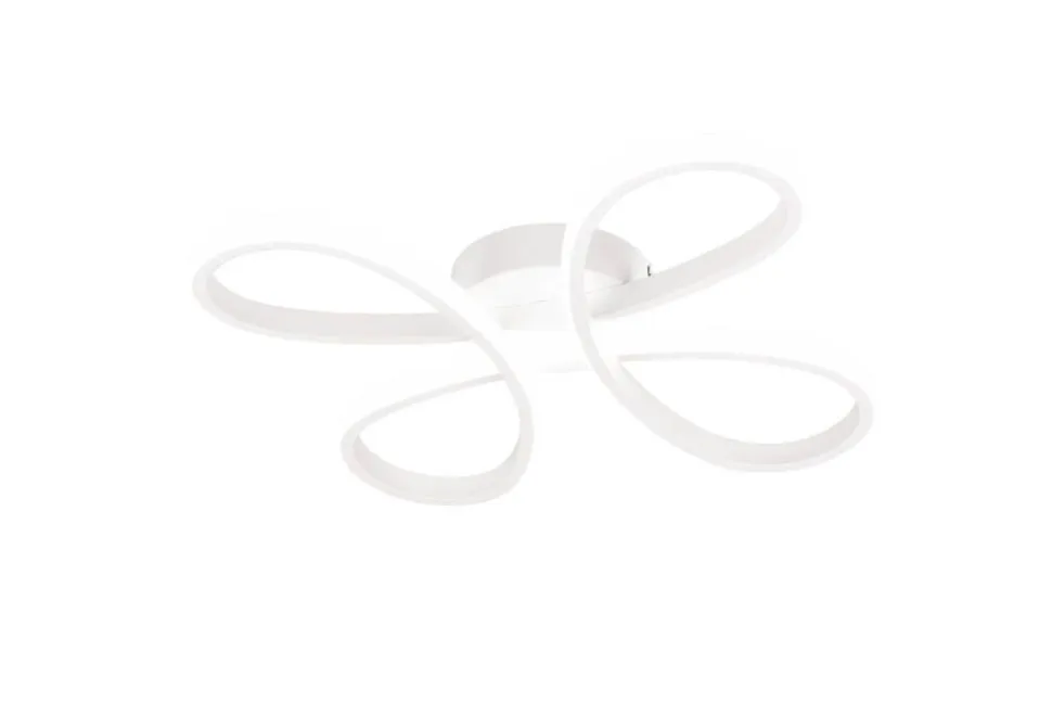 Trio Lighting kattovalaisin Fly LED 40 cm mattavalkoinen 400