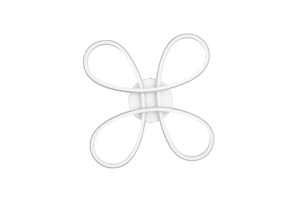 Trio Lighting kattovalaisin Fly LED 40 cm mattavalkoinen 400