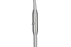 Trio Lighting lattiavalaisin Tommy 1-os E14 harjattu teräs/v
