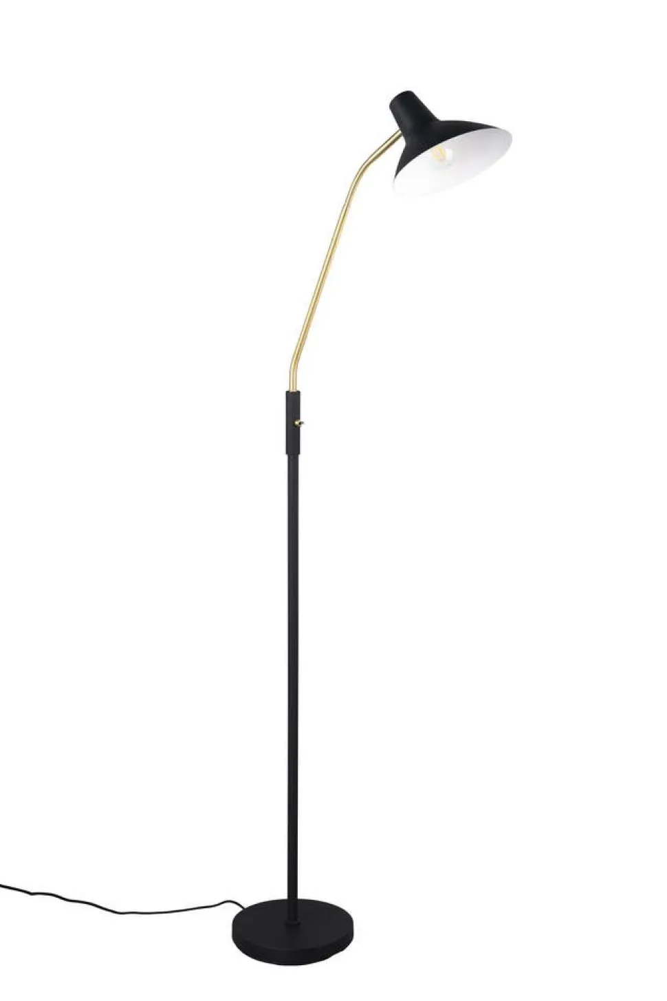 Trio Lighting lattiavalaisin Traveller E27 mattamusta/mattam