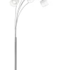 Trio Lighting lattiavalaisin kaari Tommy 5-os E14 harjattu t