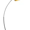 Trio Lighting lattiavalaisin Recife E27 musta/kulta