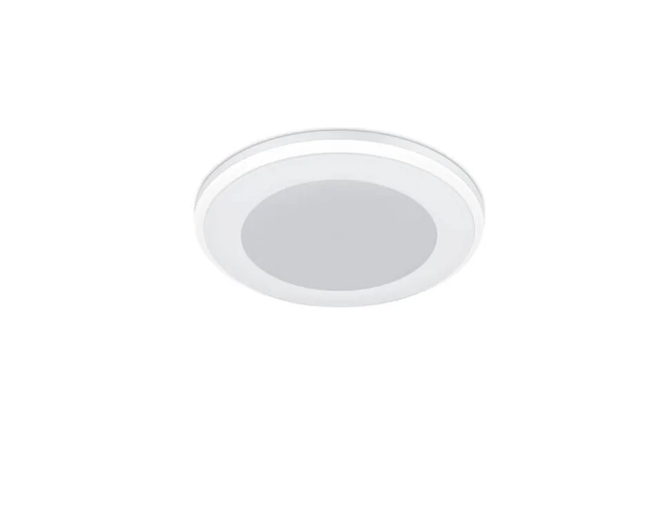 Trio Lighting LED alasvalo Aura 8 cm mattavalkoinen