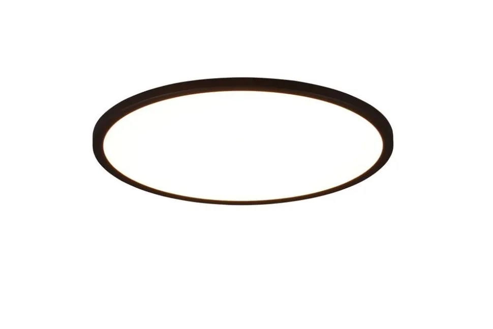 Trio Lighting LED kattovalaisin Aureo 40 cm mattamusta RGB