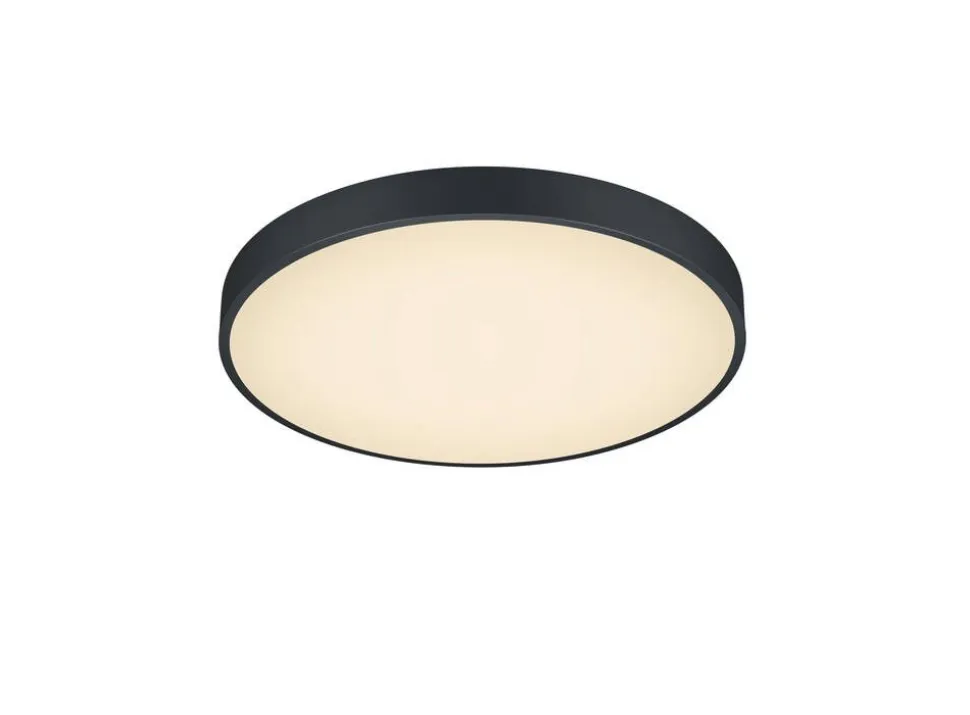 Trio Lighting LED kattovalaisin Waco 49 cm mattamusta
