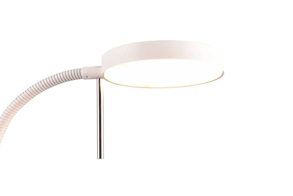 Trio Lighting LED lattiavalaisin Monza mattavalkoinen