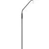 Trio Lighting LED lattiavalaisin Monza mattamusta