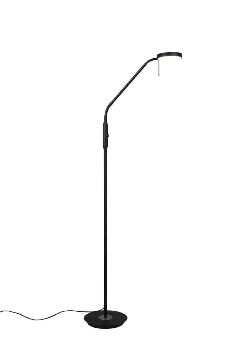 Trio Lighting LED lattiavalaisin Monza mattamusta