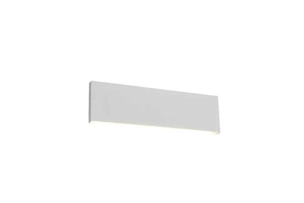 Trio Lighting LED seinävalaisin Concha 28 cm mattavalkoinen