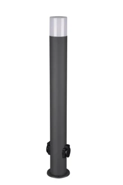 Trio Lighting pylväsvalaisin Hoosic 80 cm E27 antrasiitti pi