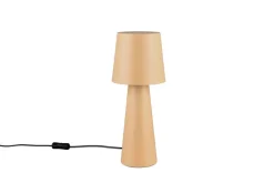 Trio Lighting pöytävalaisin Nubian E27 kellertävänruskea
