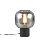 Trio Lighting pöytävalaisin Diva E27 mattamusta/kromattu