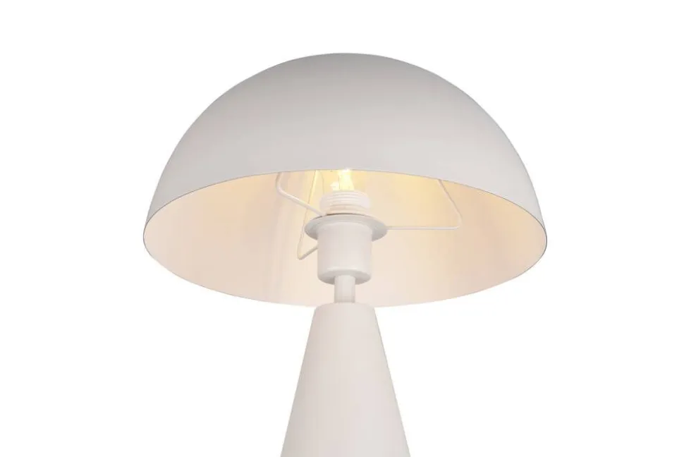 Trio Lighting pöytävalaisin Alfie E27 lämmin harmaa