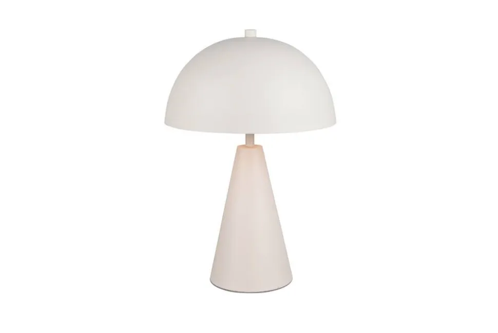 Trio Lighting pöytävalaisin Alfie E27 lämmin harmaa