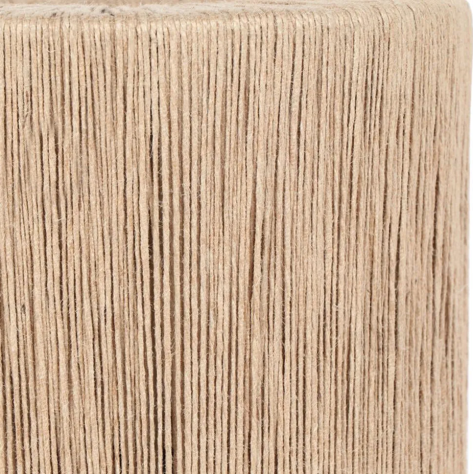 Trio Lighting pöytävalaisin Smilla E27 sisal