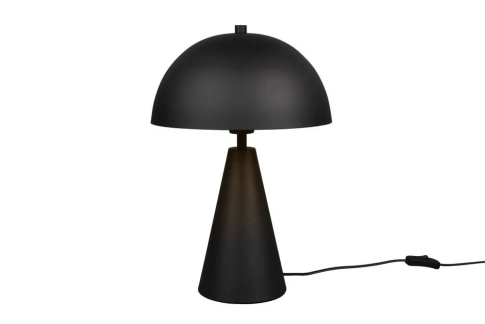 Trio Lighting pöytävalaisin Alfie E27 mattamusta