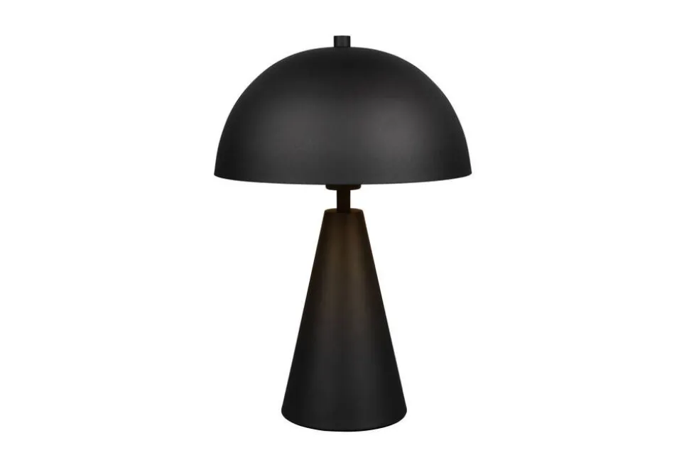 Trio Lighting pöytävalaisin Alfie E27 mattamusta