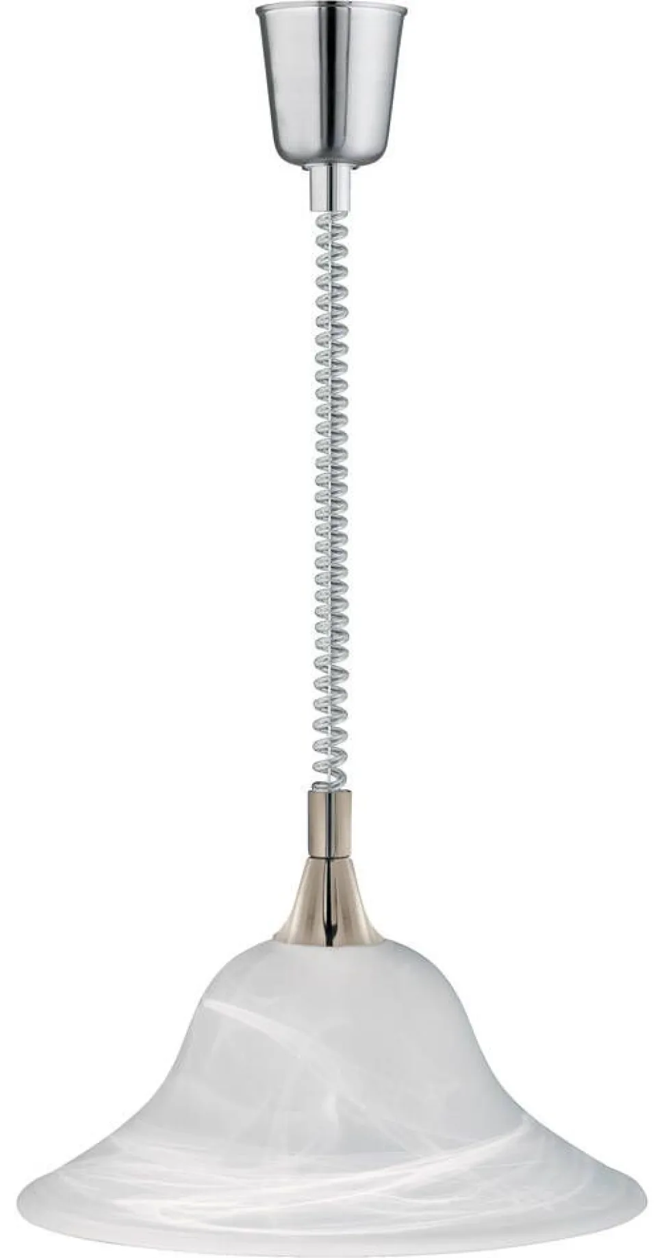 Trio Lighting riippuvalaisin Viola E27 harjattu teräs