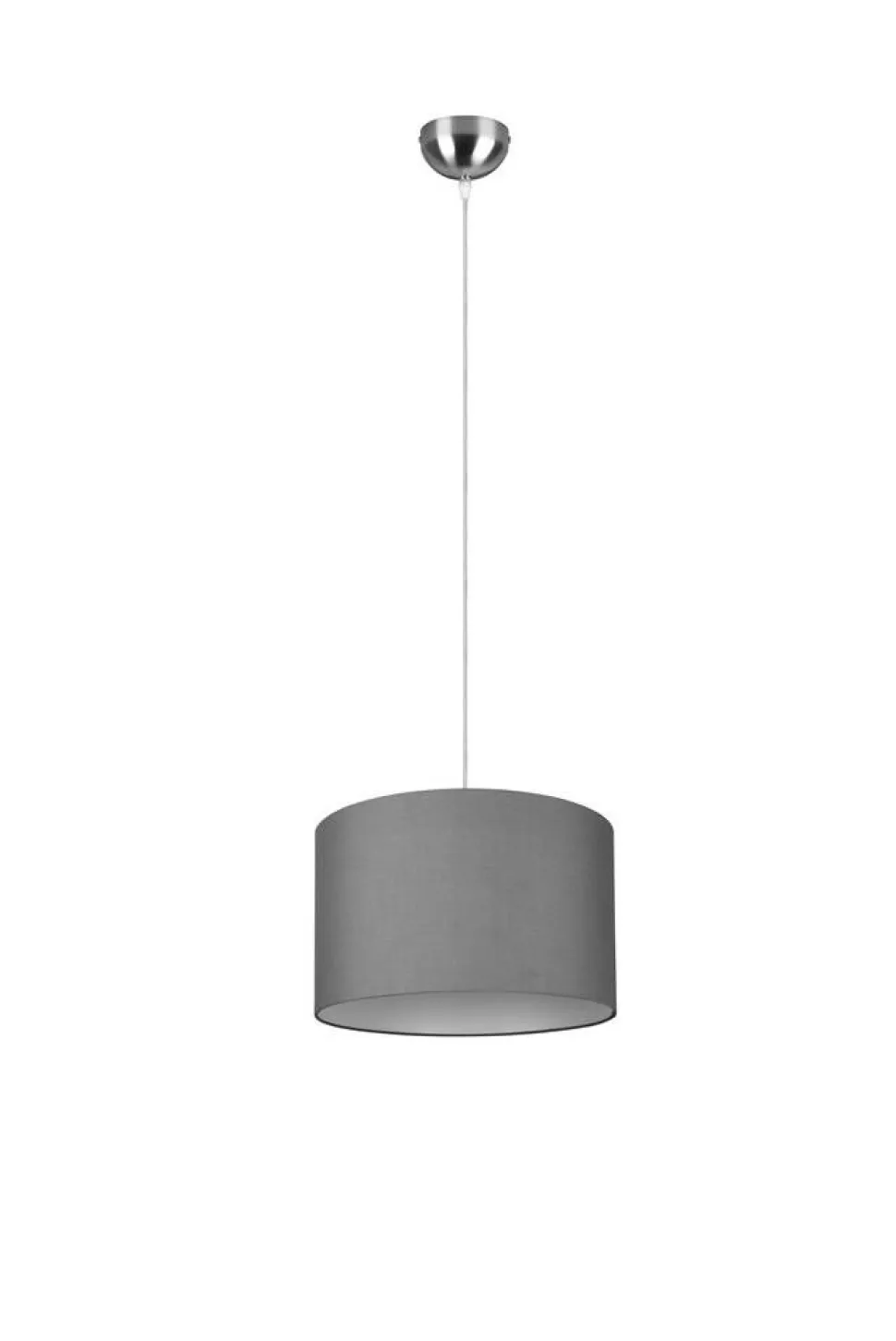 Trio Lighting riippuvalaisin Hotel 40 cm E27 harmaa
