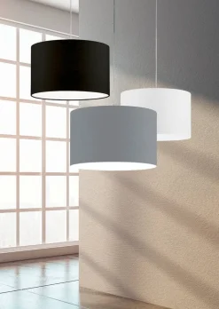 Trio Lighting riippuvalaisin Hotel 40 cm E27 harmaa