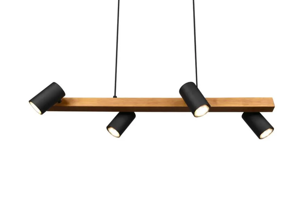Trio Lighting riippuvalaisin Marley 4-os 80 cm GU10 mattamus