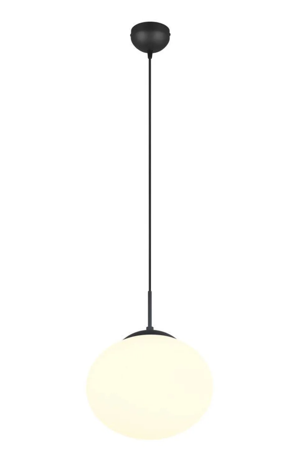 Trio Lighting riippuvalaisin Fomento 30 cm E27 mattamusta/va