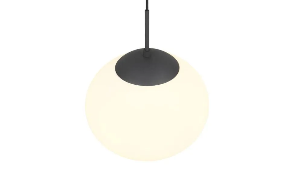 Trio Lighting riippuvalaisin Fomento 30 cm E27 mattamusta/va
