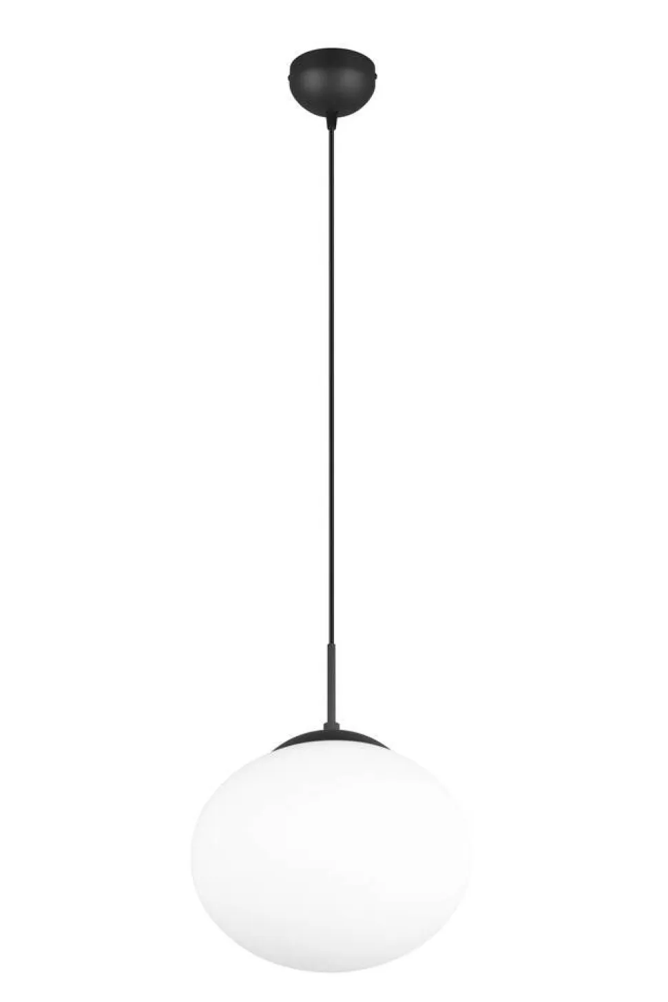Trio Lighting riippuvalaisin Fomento 30 cm E27 mattamusta/va