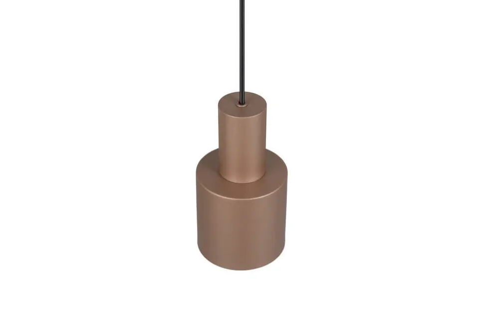 Trio Lighting riippuvalaisin Agudo 1-os E27 kahvinruskea