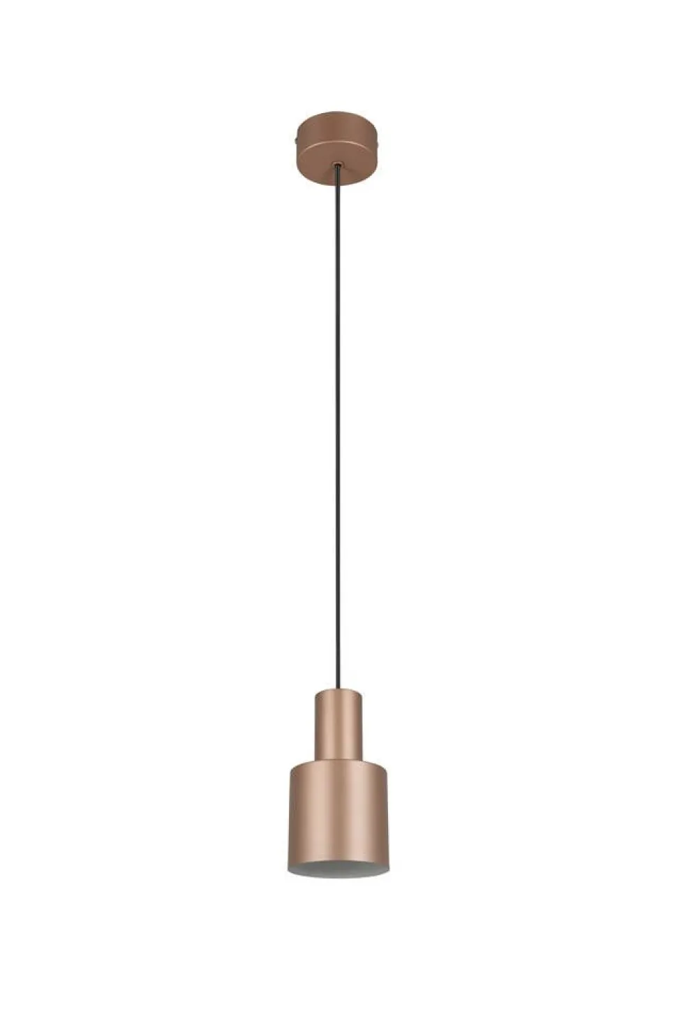 Trio Lighting riippuvalaisin Agudo 1-os E27 kahvinruskea