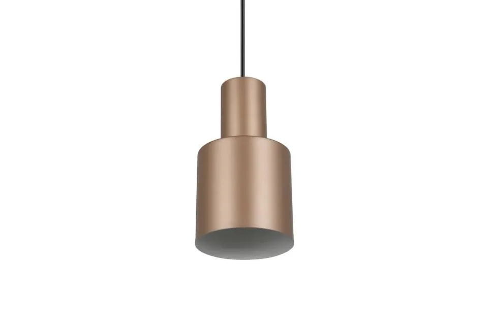 Trio Lighting riippuvalaisin Agudo 1-os E27 kahvinruskea