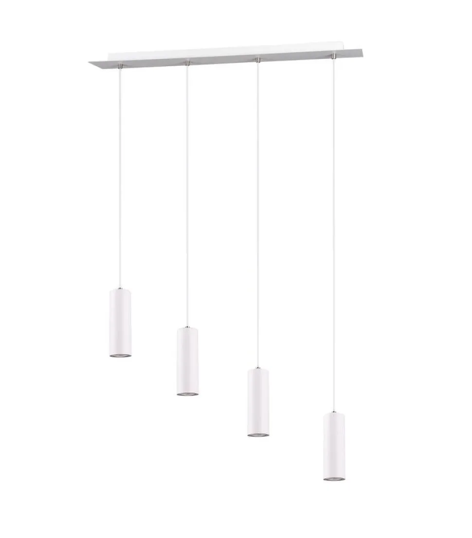 Trio Lighting riippuvalaisin Marley 4-os 75 cm GU10 valkoine