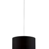 Trio Lighting riippuvalaisin Hotel 40 cm E27 musta