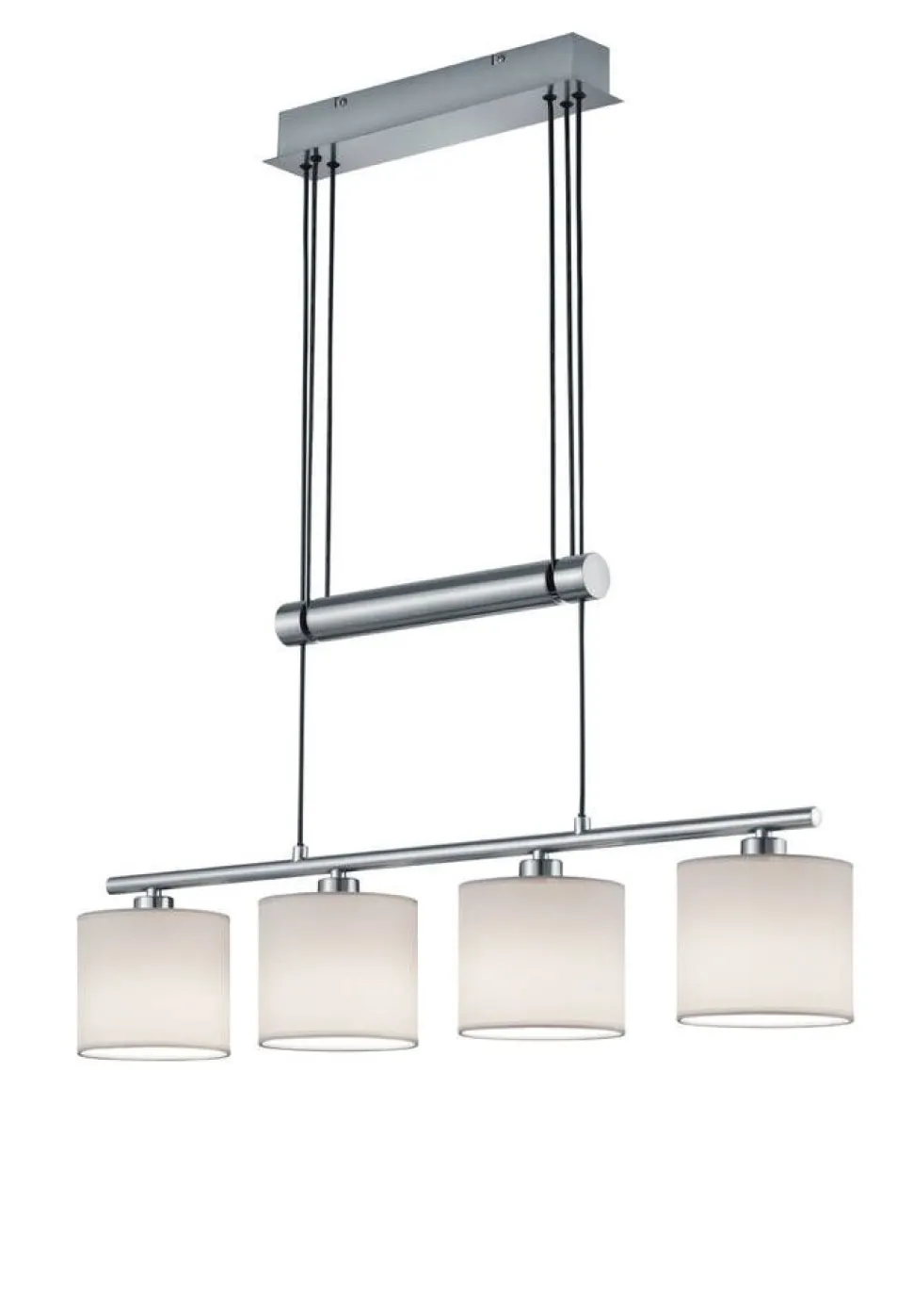 Trio Lighting riippuvalaisin Garda 4xE14 valkoinen