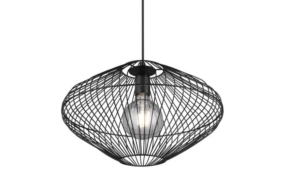 Trio Lighting riippuvalaisin Cobain E27 mattamusta