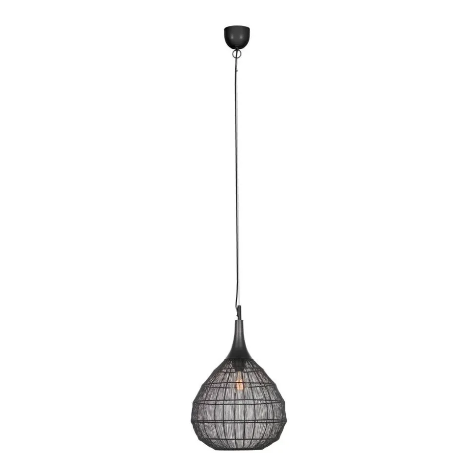 Trio Lighting riippuvalaisin Soraya 42 cm E27 mattamusta
