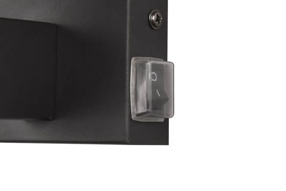 Trio Lighting seinävalaisin Kula H2O 1-os E14 mattamusta