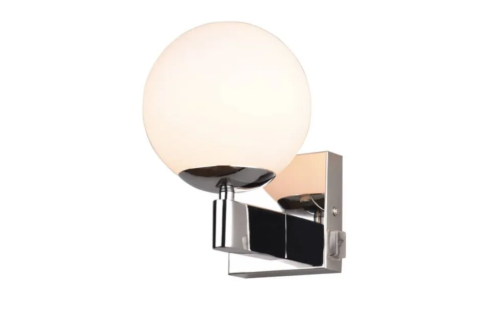 Trio Lighting seinävalaisin Kula H2O 1-os E14 kromi